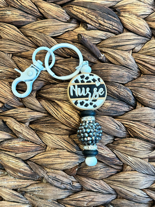 Cheetah Nurse Keychain - Light Design