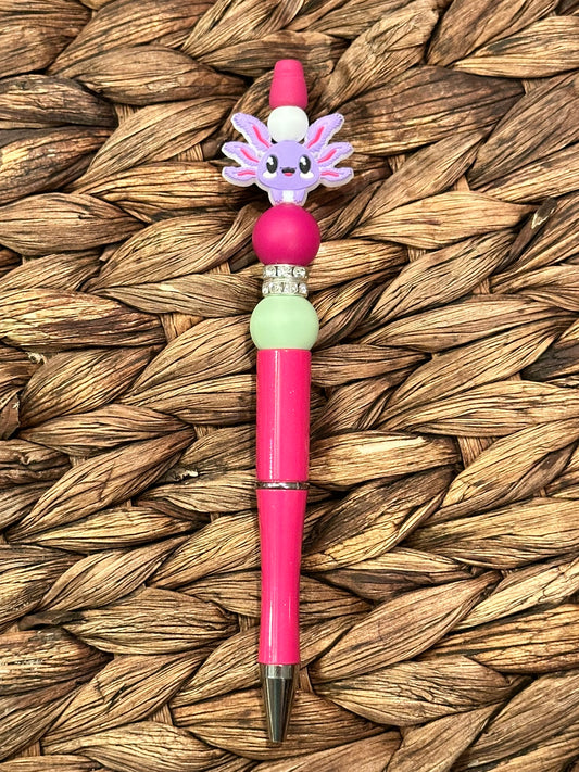 Lavender Axolotl Pen